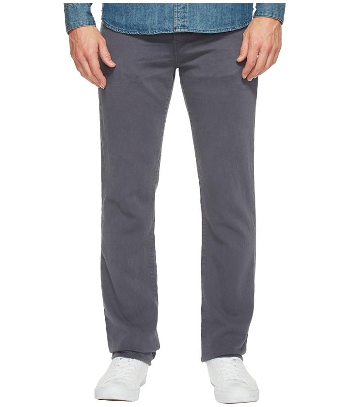 J Brand - Kane Straight Leg French Terry In Keckley Soot