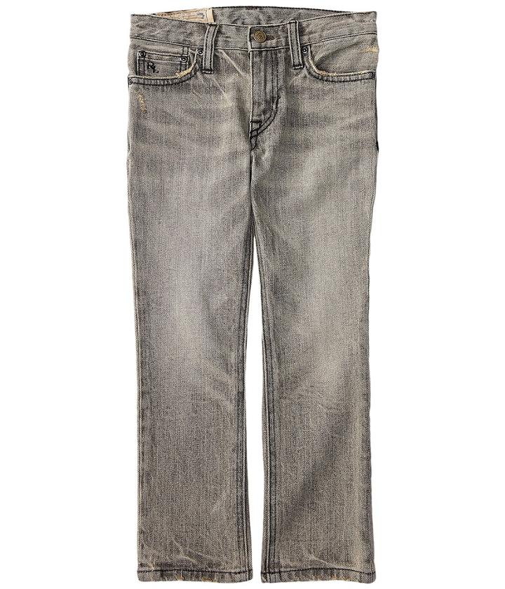 Polo Ralph Lauren Kids - Skinny Fit Denim Jeans In Chip Wash
