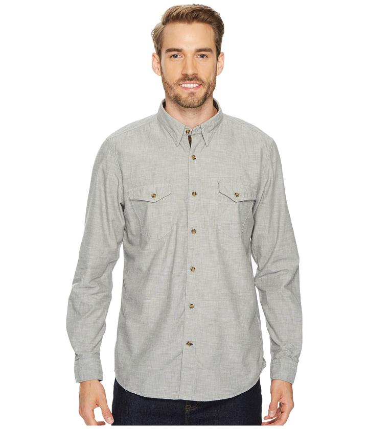 Timberland - Long Sleeve Mumford River Camo Chambray Shirt