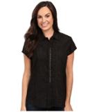 Scully - Honey Creek Lace Cap Sleeve Top W/ Flirty Snap Front