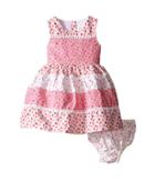 Us Angels - Cotton Poplin Lace Sleeveless Sundress W/ Full Skirt
