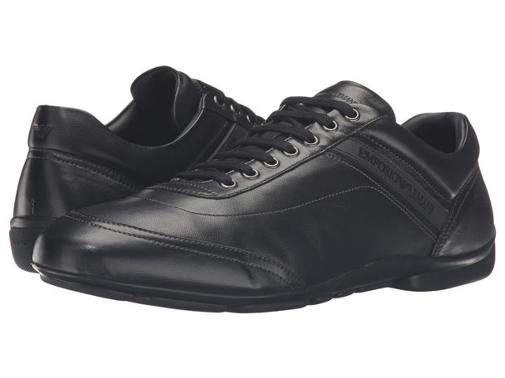 Emporio Armani - Nappa Leather Sneaker