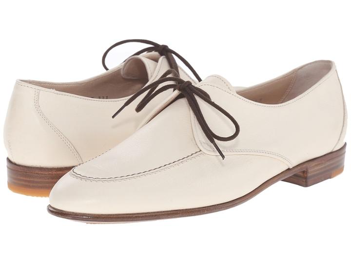 Gravati - Mou Calf Apron Toe Oxford With Contrast