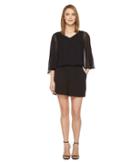 Vince Camuto - Sheer Overlay Romper
