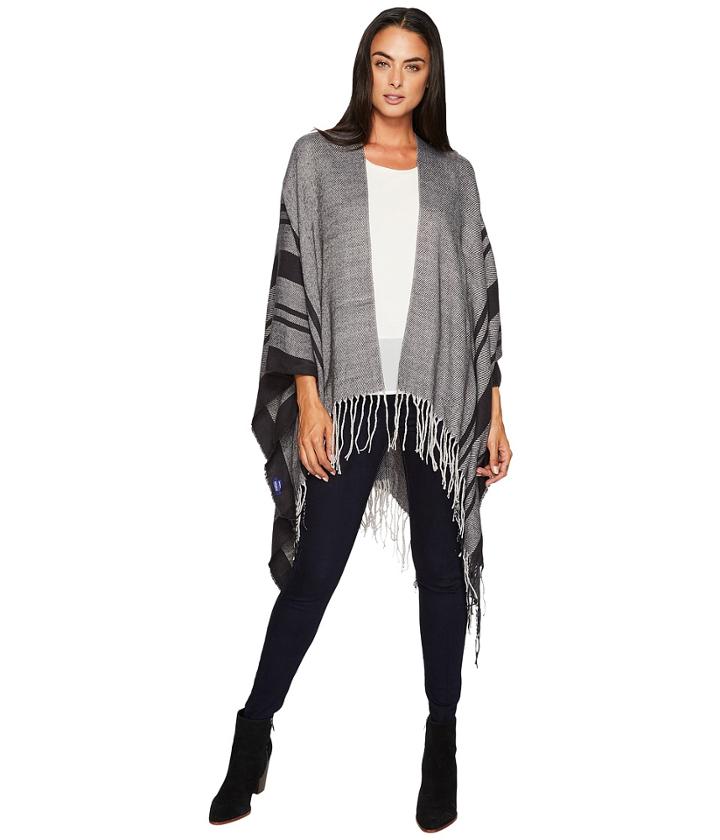 Hat Attack - Stripe Poncho
