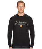 Quiksilver Waterman - Wordmark Long Sleeve Tee