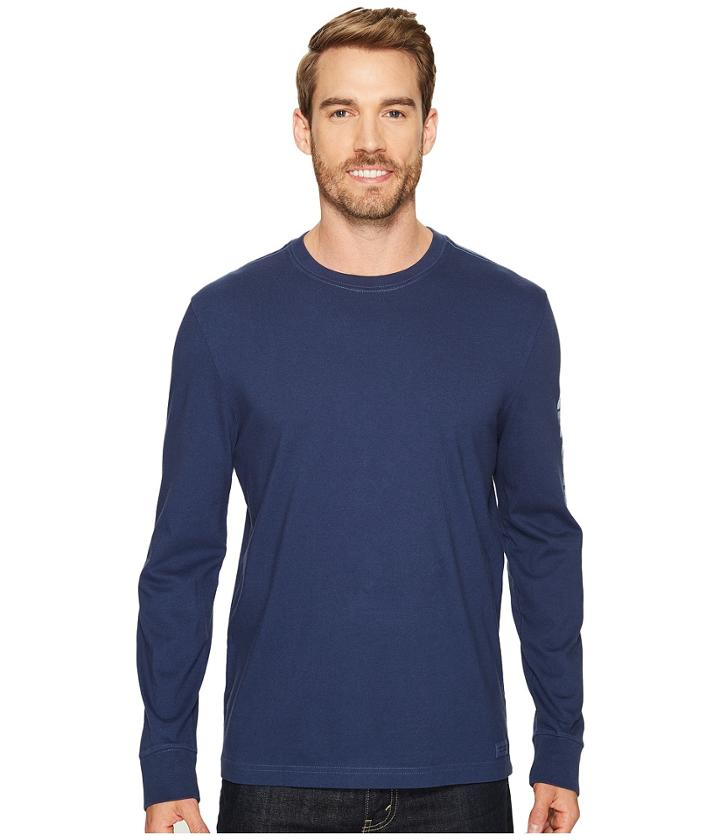Life Is Good - Painted Long Sleeve Crusher Tee