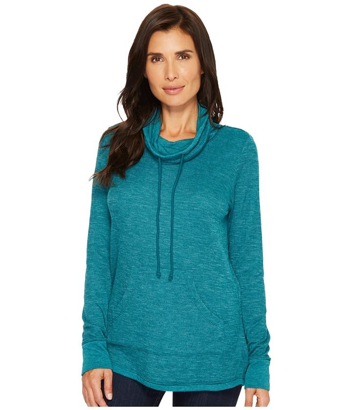 Mod-o-doc - Double Slub Knit Cowl Neck Tunic