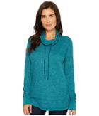 Mod-o-doc - Double Slub Knit Cowl Neck Tunic