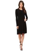 Kamalikulture By Norma Kamali - Long Sleeve Swing Dress