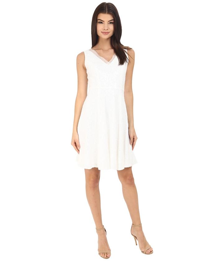 Calvin Klein - Fit Flair Sequin Dress Cd6b1v1d