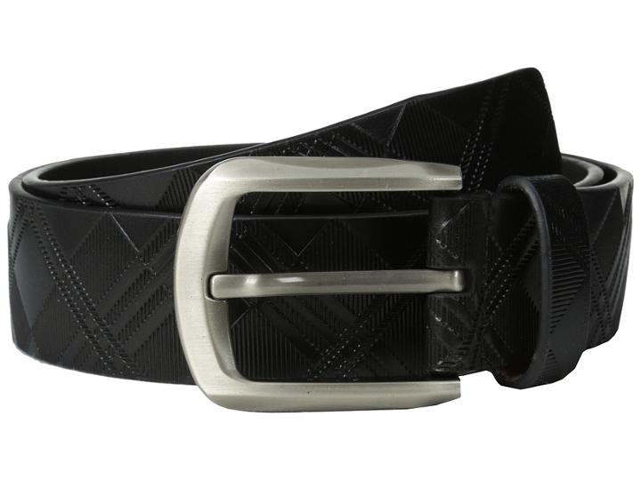 Stacy Adams - 38mm Genuine Leather With Crisscross Design