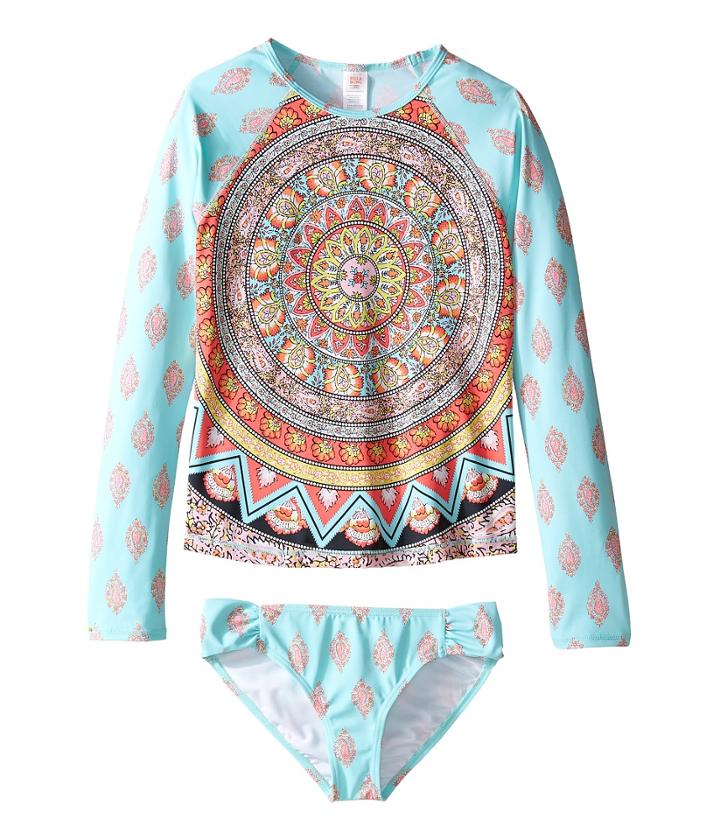 Billabong Kids - Samsara Long Sleeve Rashguard Set