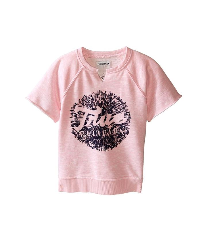 True Religion Kids - Raw Edge Pullover Sweatshirt