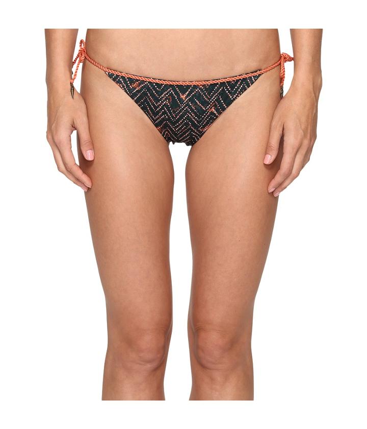 Dolce Vita - Wild Coast Waves Bottom With Braided Side Ties