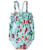 Hatley Kids - Tropical Birds Ruffle Swimsuit
