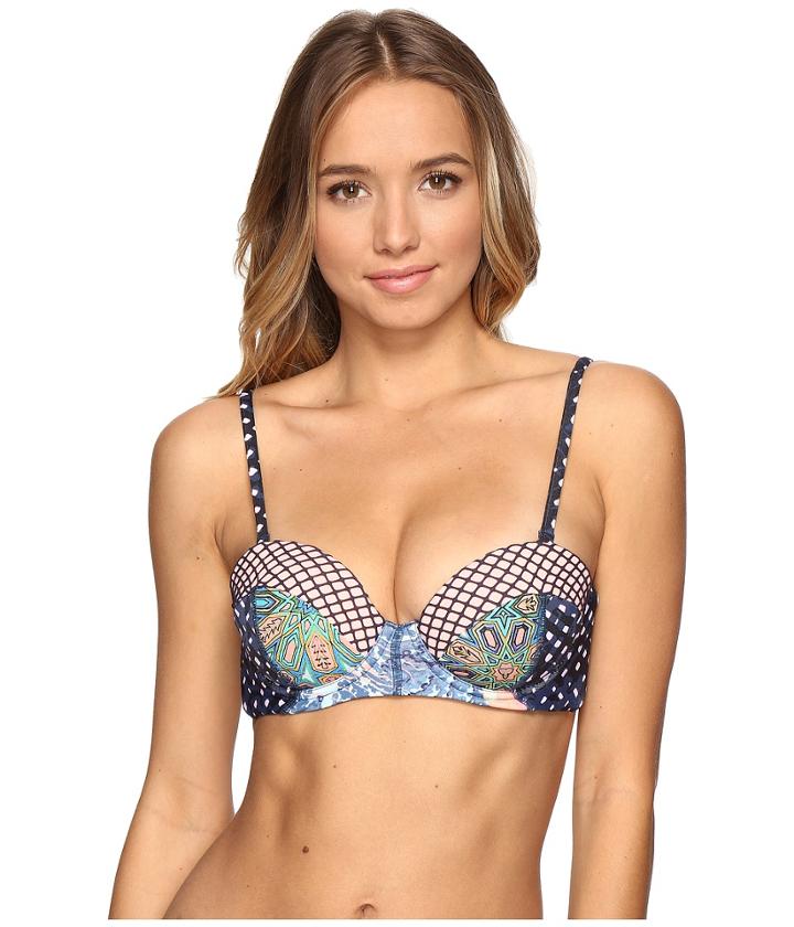 Maaji - Nostalgia Mesh Underwire Top W/ Graduated Booster Cups