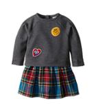 Burberry Kids - Mini Francine Sweater Top Check Skirt Dress