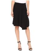 Mod-o-doc - Cotton Modal Spandex Jersey Short Hi-low Hem Skirt