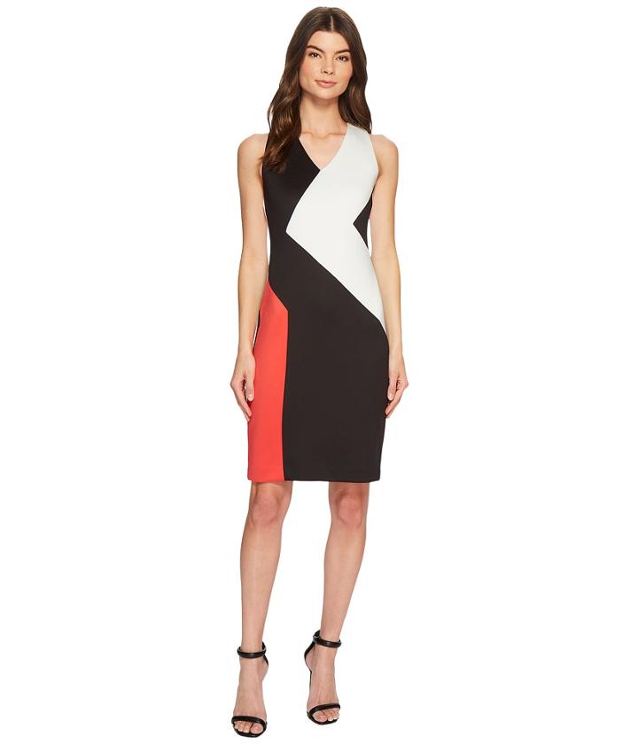 Calvin Klein - 3 Color Block Dress