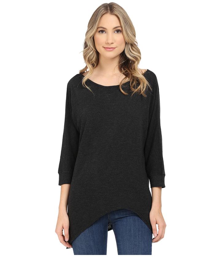 Lanston - 3/4 Sleeve Asymmetrical Tunic