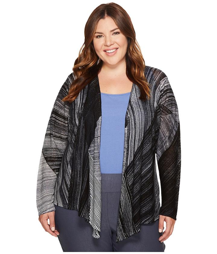 Nic+zoe - Plus Size Waterfall Four-way Cardy