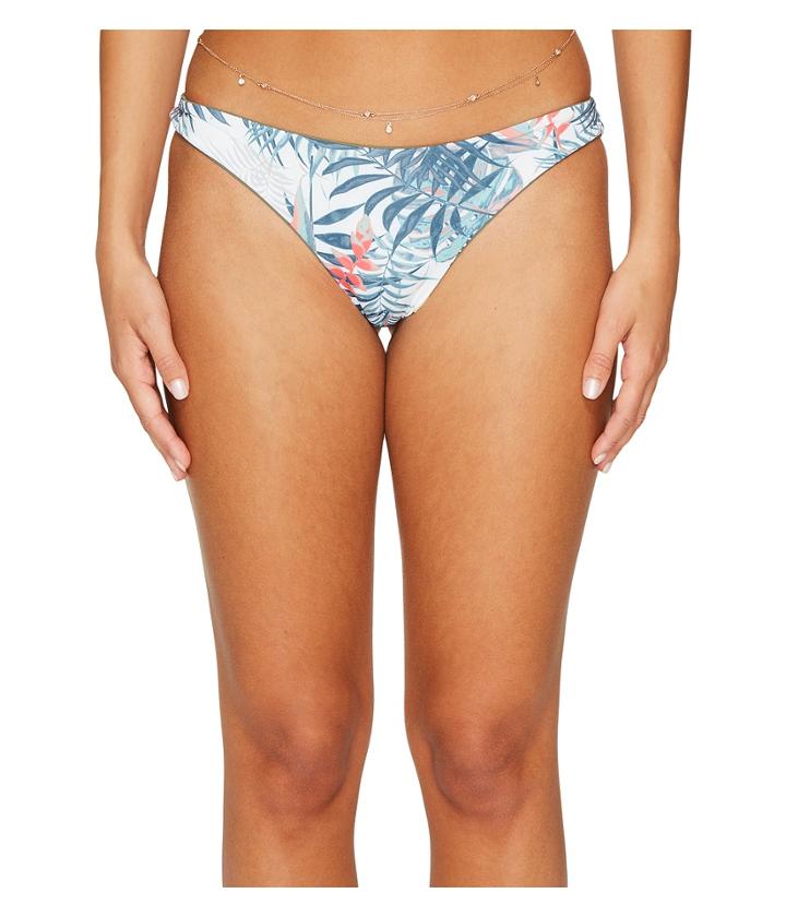 Roxy - Strappy Love Printed Mini Reversible Bikini Bottom