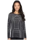 Nic+zoe - Reversible Urban Stripe Top