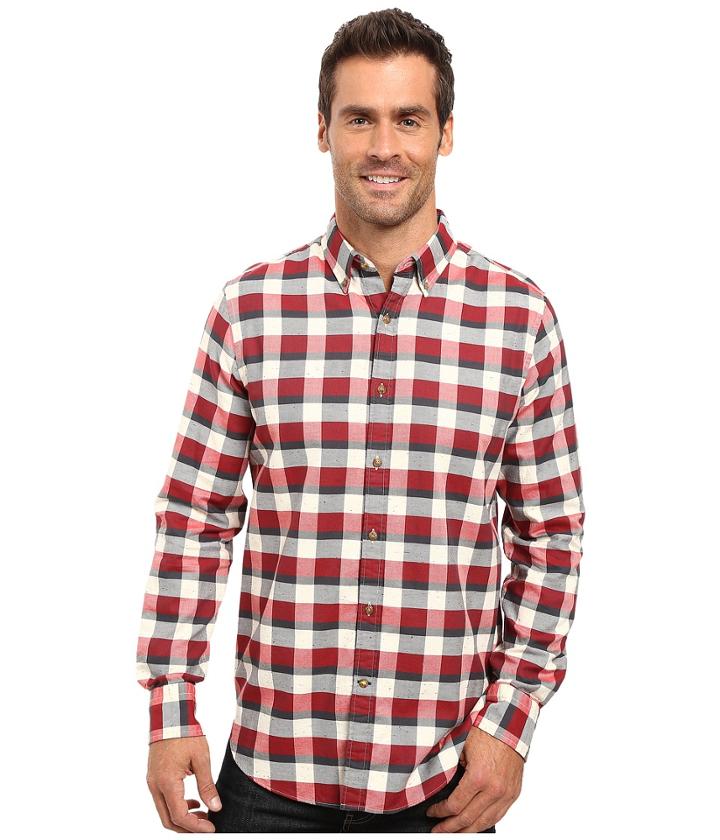 Nautica - Long Sleeve Medium Plaid Shirt
