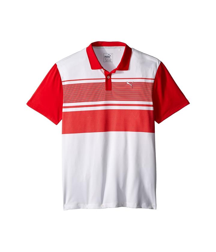 Puma Golf Kids - Pattern Block Polo Jr