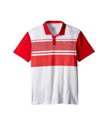 Puma Golf Kids - Pattern Block Polo Jr