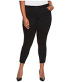 Kut From The Kloth - Plus Size Connie Ankle Skinny Snaps Side Legs In Black