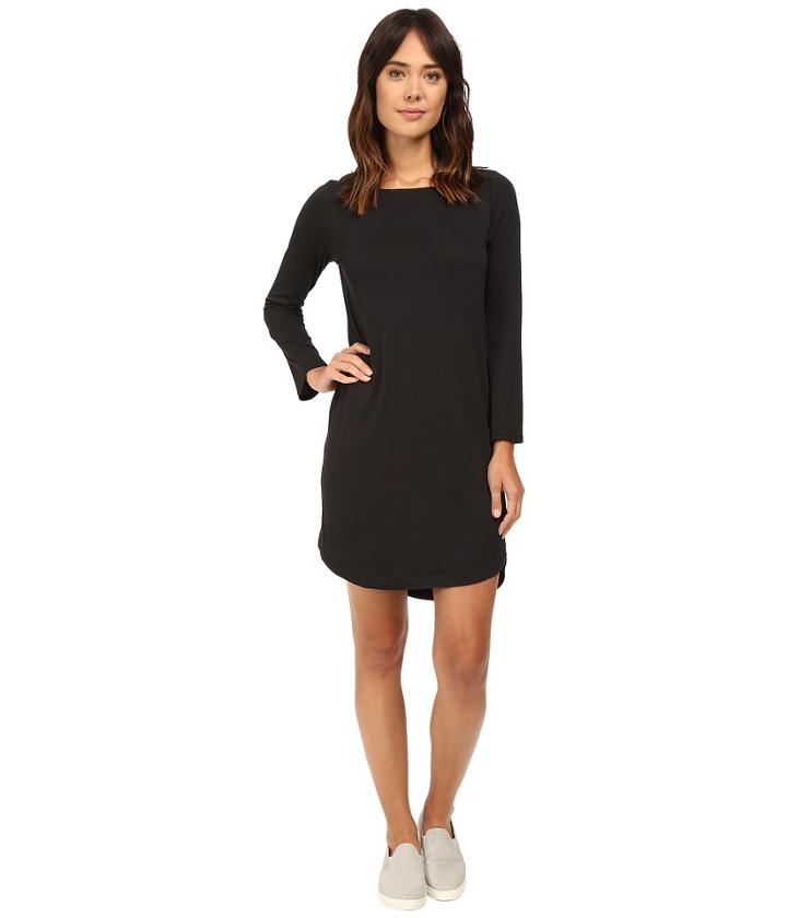 Alternative - Cotton Modal Jesrey East Side Long Sleeve Dress