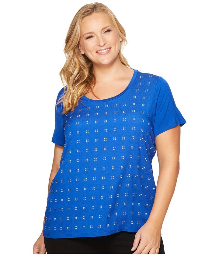 Calvin Klein Plus - Plus Size Scatter Stud Tee