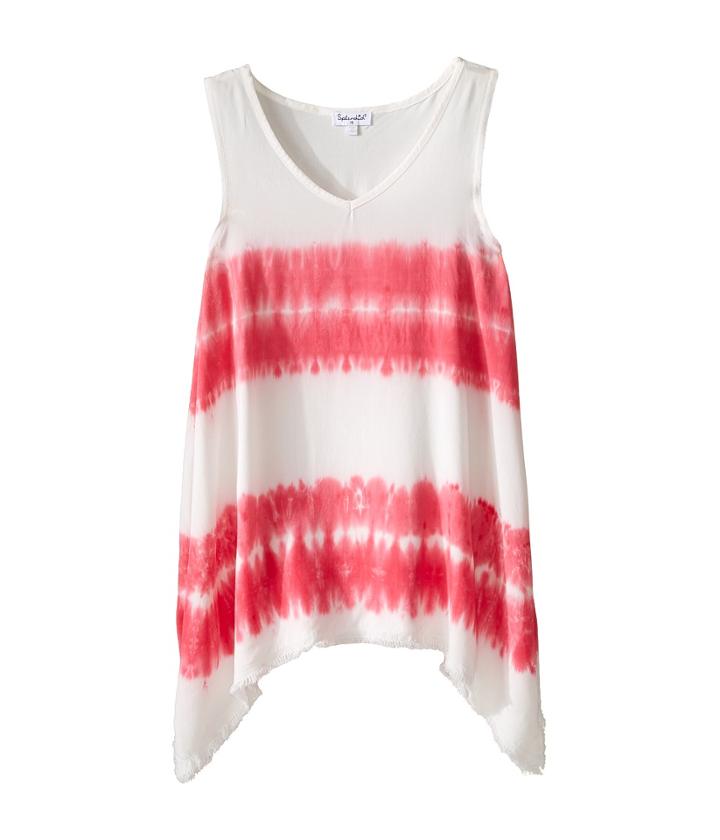 Splendid Littles - Tie-dye Stripe Voile Tank Top