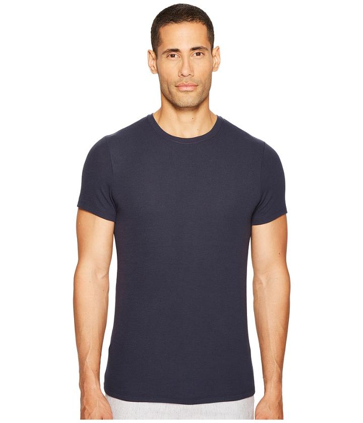 Atm Anthony Thomas Melillo - Micromodal Rib Short Sleeve Crew