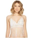 Luli Fama - Muchachita Linda Cross Over Fringe Bra Top W/ Adjustable Back