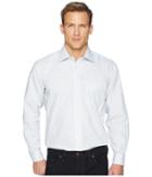 Magna Ready - Long Sleeve Magnetically-infused Stripe Dress Shirt - Spread Collar