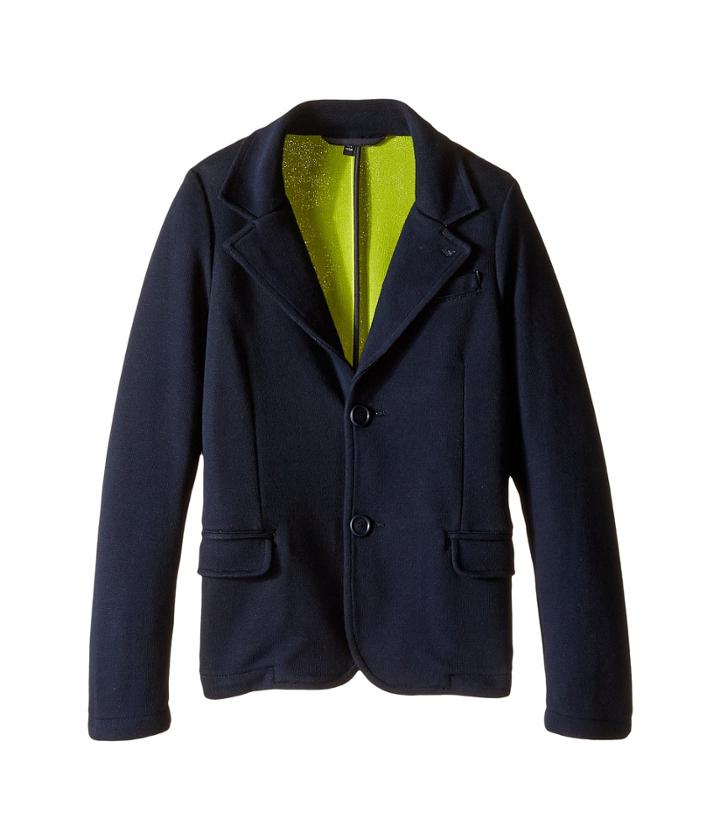 Armani Junior - Blazer With Lime Detail