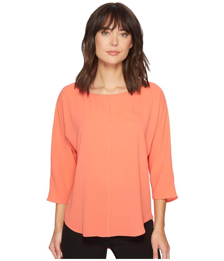Vince Camuto - Elbow Sleeve Chiffon Seam Blouse