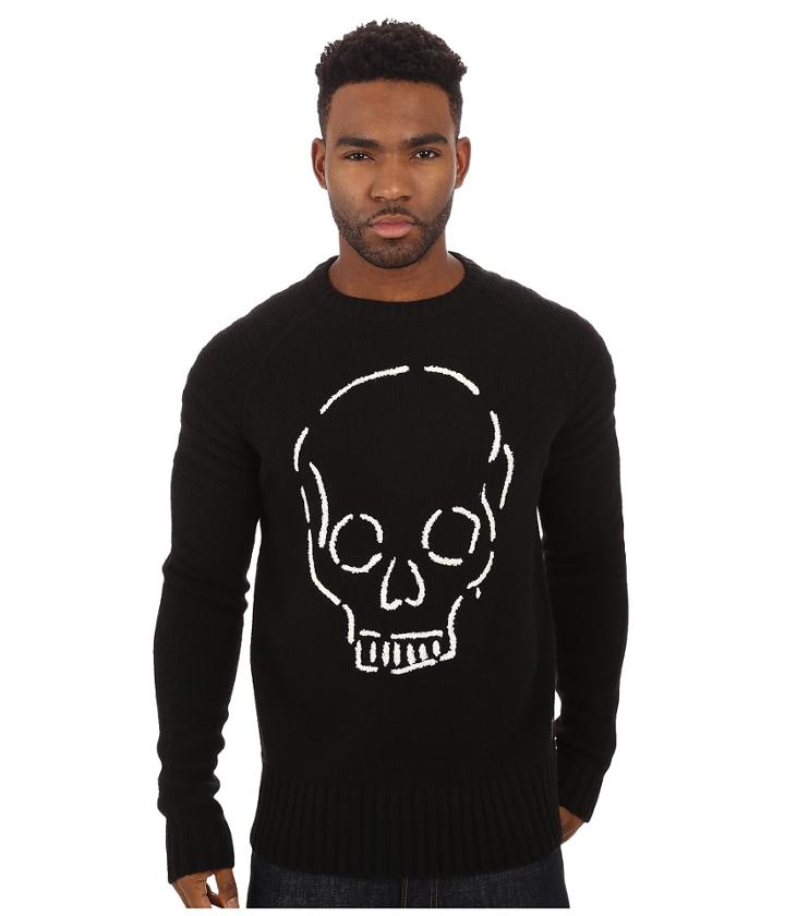 Deus Ex Machina - Skull Raglan Crew Neck Jumper