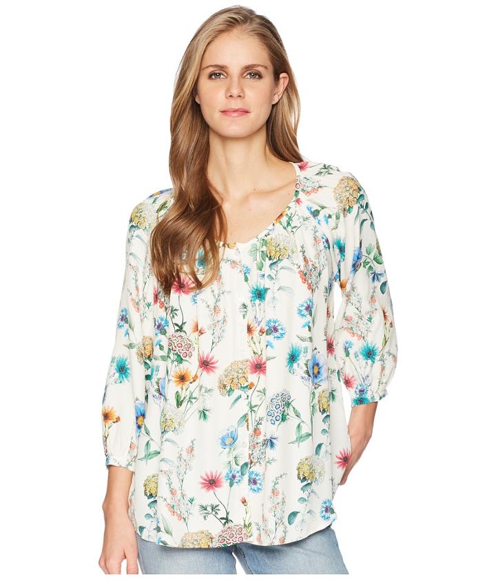 Karen Kane - Raglan Sleeve Button Up Top