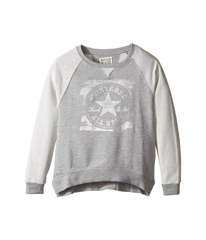Converse Kids - Foil Printed Raglan Crew