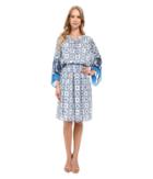 Adrianna Papell - Print Chiffon Loose Fit Dress