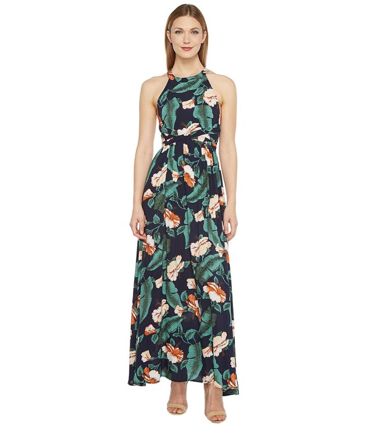 Brigitte Bailey - Jimena Tropical Print Maxi Dress