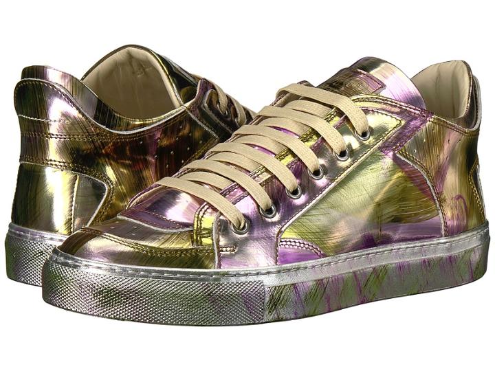 Mm6 Maison Margiela - Graphic Metallic Low Top