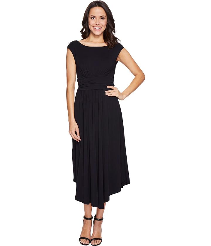 Mod-o-doc - Cotton Modal Spandex Jersey Shirred Waist Tank Dress