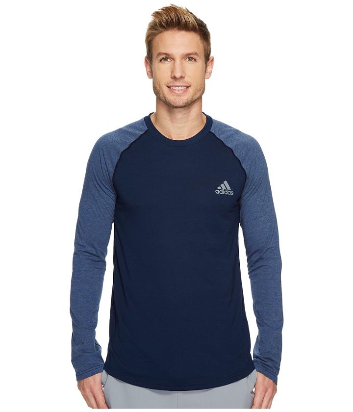 Adidas - Ultimate Raglan Tricolor Long Sleeve Tee