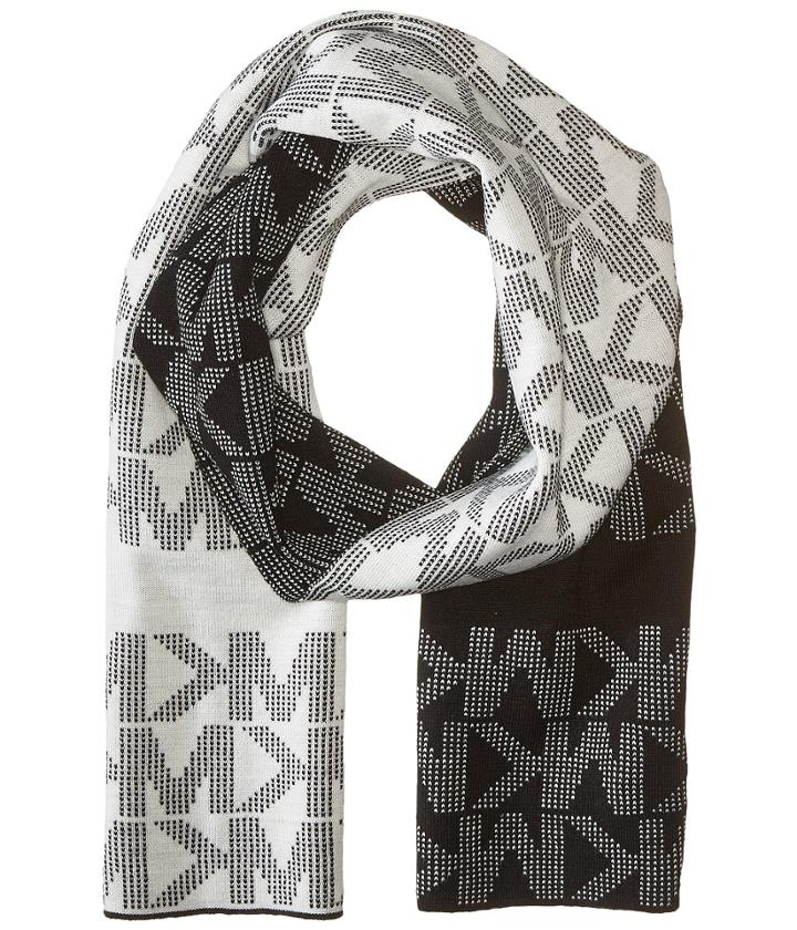 Michael Michael Kors - Pin Dot Logo Jacquard Muffler