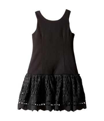 Nanette Lepore Kids - Ponte Novelty Lace Dress